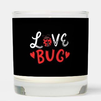 Bug Ladybug Valentines Day Love Heart 70s Scented Candle