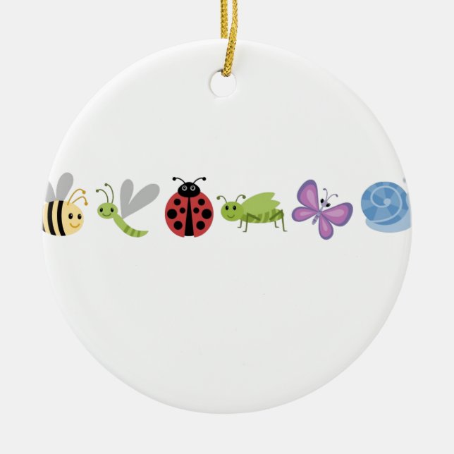 Bug Life Ceramic Ornament (Front)