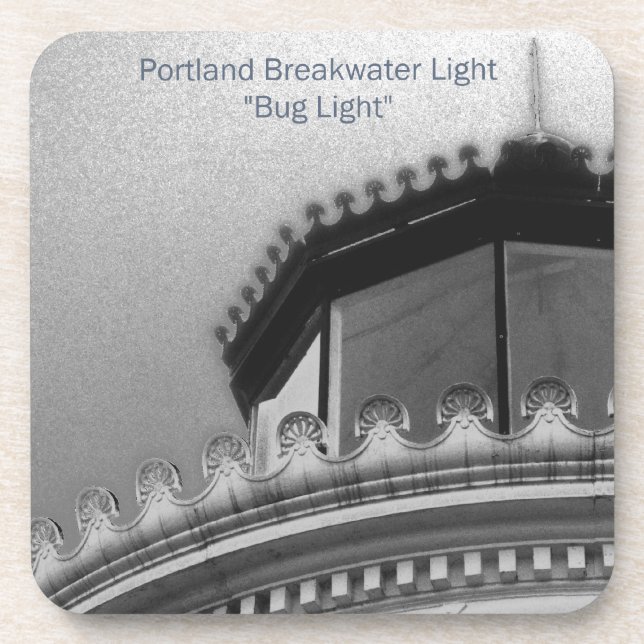 Bug Light Maine Coaster Set (Front)