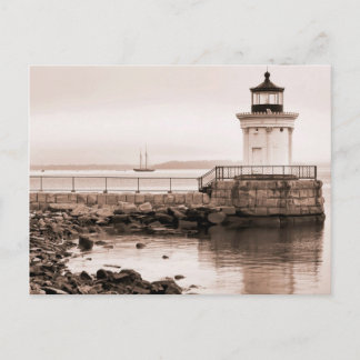 Bug Light, Portland Breakwater Light Postcard