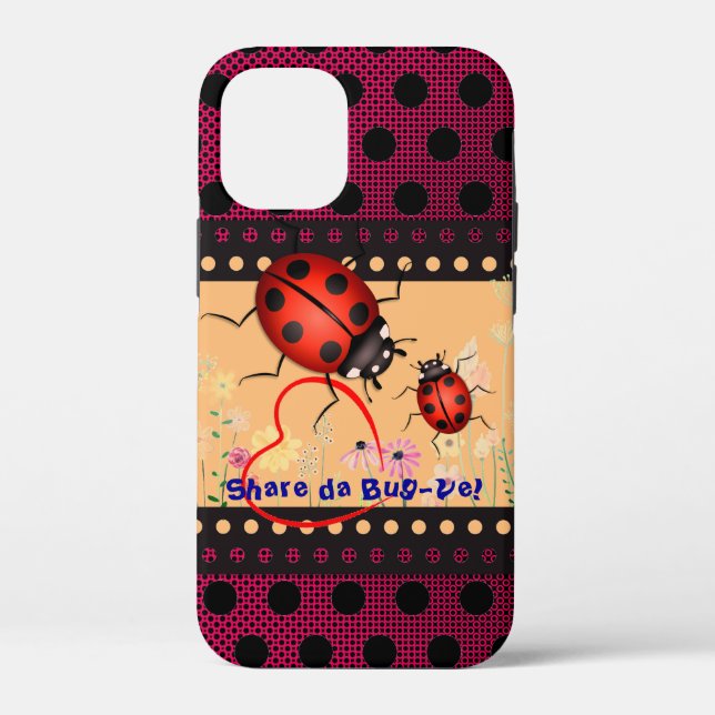 Bug Lucky Ladybug Case-Mate iPhone Case (Back)