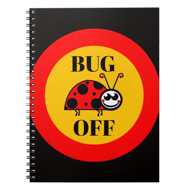 Bug Off Notebook (Front)