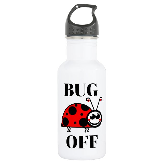Bug Off Water Bottle (Front)