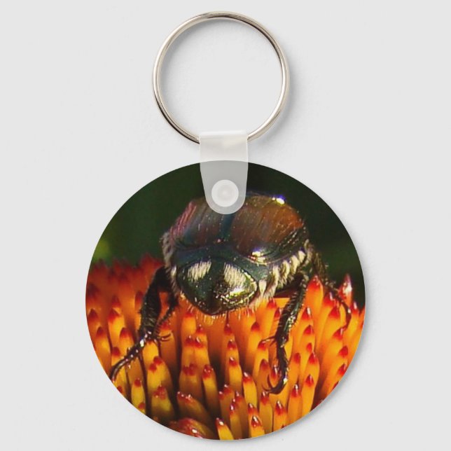 Bug on Flower Keychain (Front)