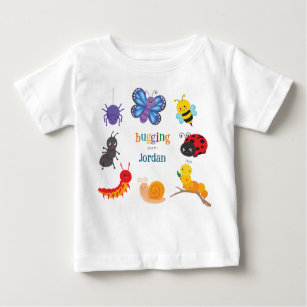 Bug Party Cute Colorful   Baby T-Shirt