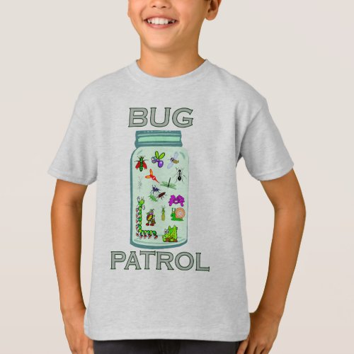Bug Patrol Insect Jar T_Shirt