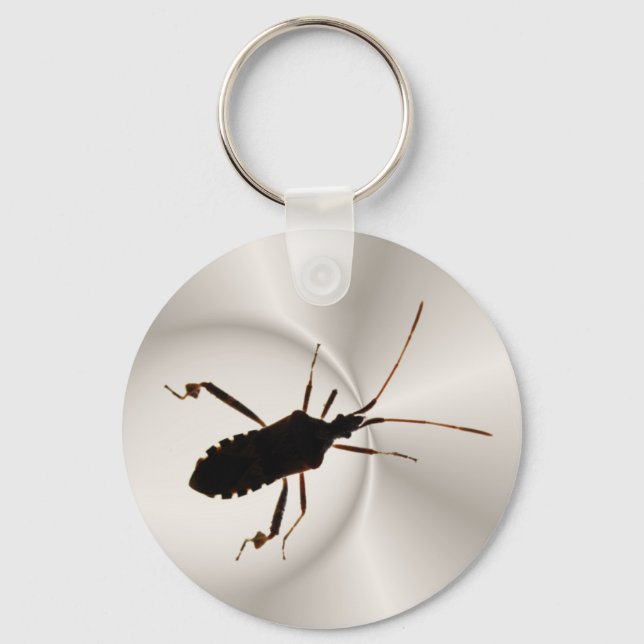 Bug Silhouette 2 ~ keychain (Front)