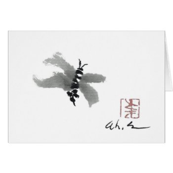 Bug  Sumi-e By Andrea Erickson by Flow_Studios at Zazzle