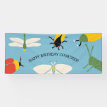 Bug Themed Custom Message Party Banner