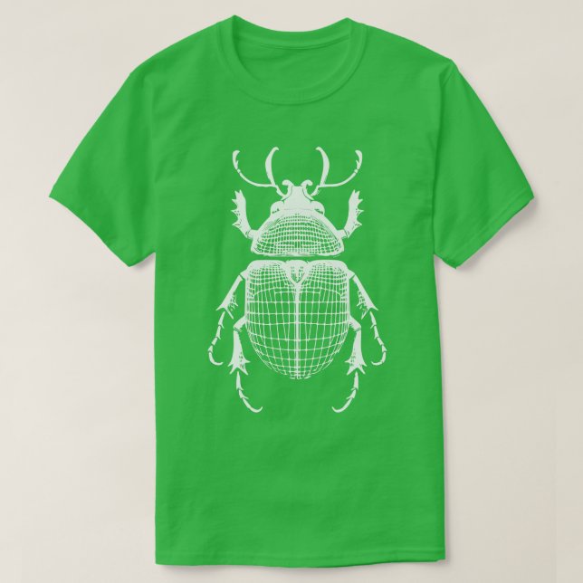 bug wireframes design T-Shirt (Design Front)