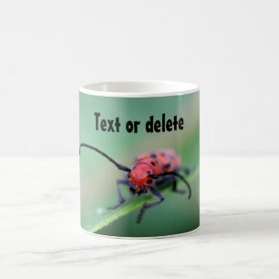 Bug With Attitude Funny Personalized Coffee Mug