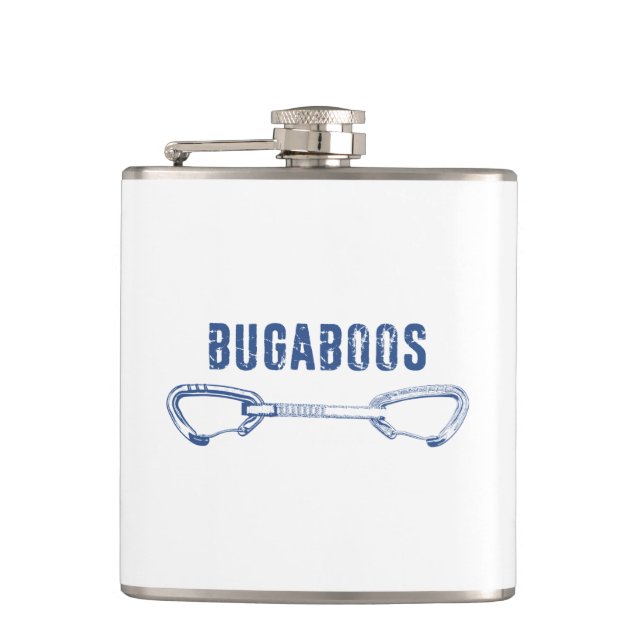 Bugaboos Climbing Quickdraw Flask (Front)