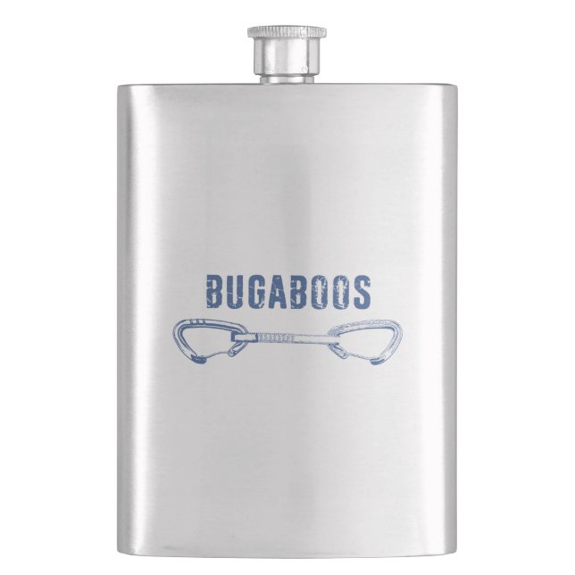 Bugaboos Climbing Quickdraw Flask (Front)