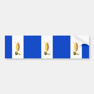 Buganda, Tuvalu flag Bumper Sticker