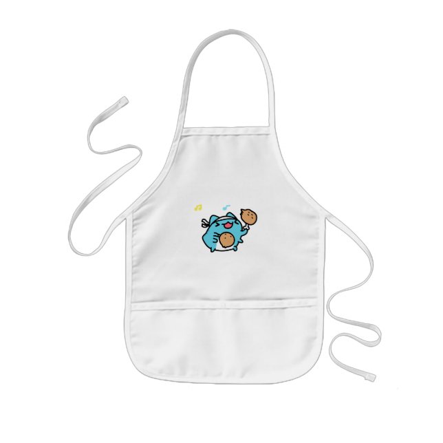BugCat Capoo cat Kids' Apron (Front)