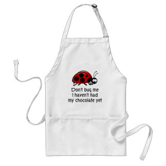 bugchocolate adult apron