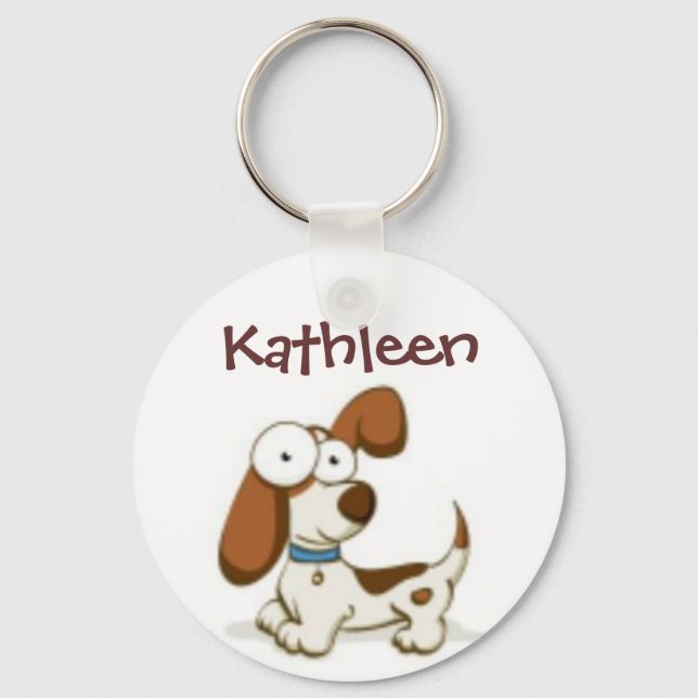 BUGEYED DAWG - DACHSHUND KEYCHAIN (Front)