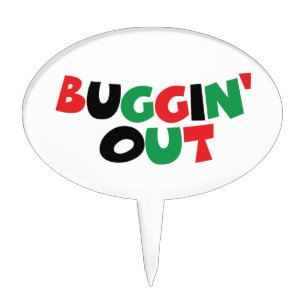 Buggin' Out Cake Topper
