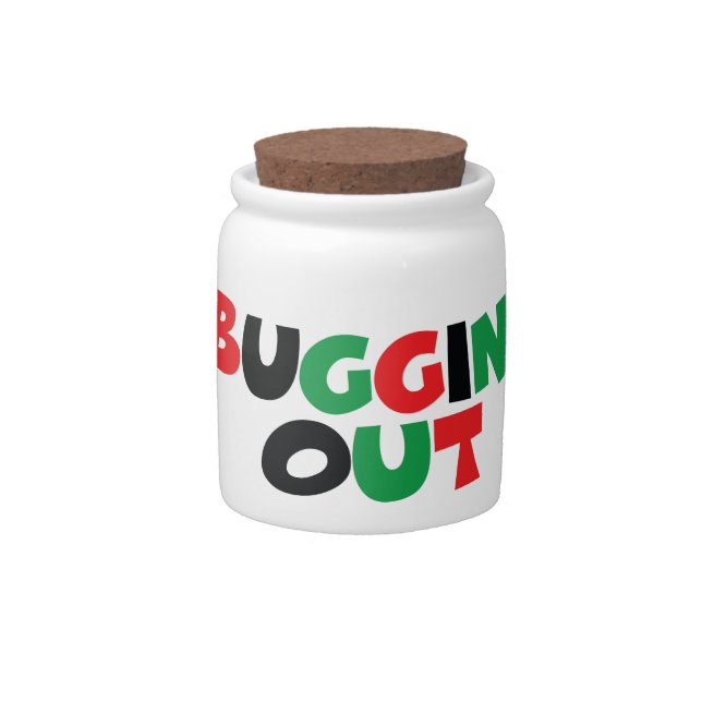 Buggin' Out Candy Jar (Front)
