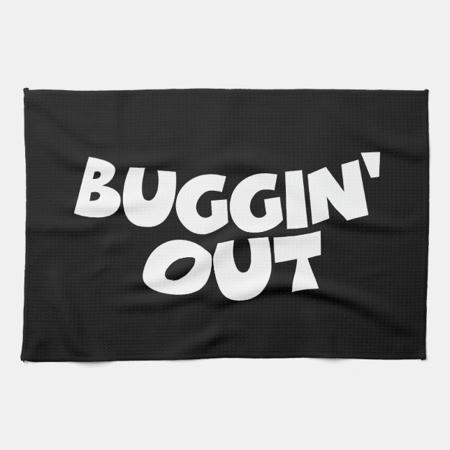 Buggin' Out Kitchen Towel (Horizontal)