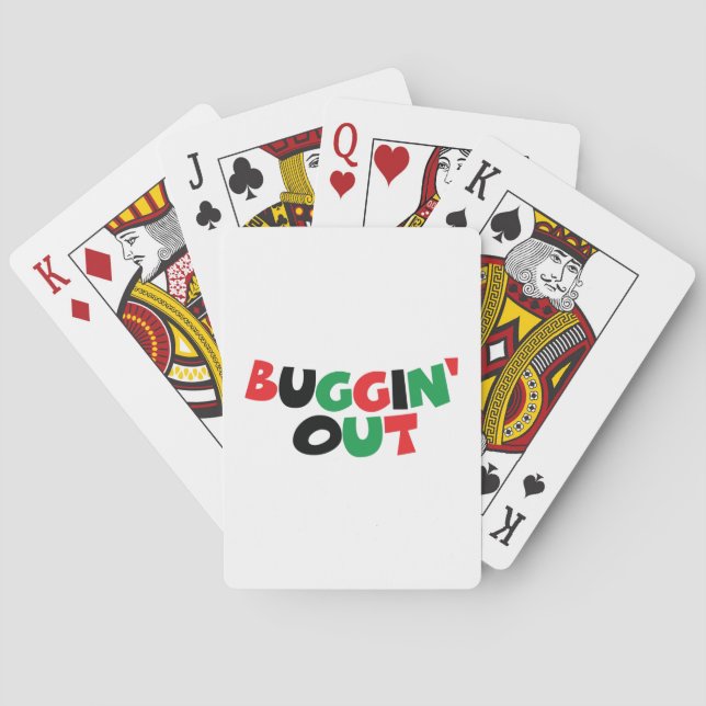 Buggin' Out Poker Cards (Back)