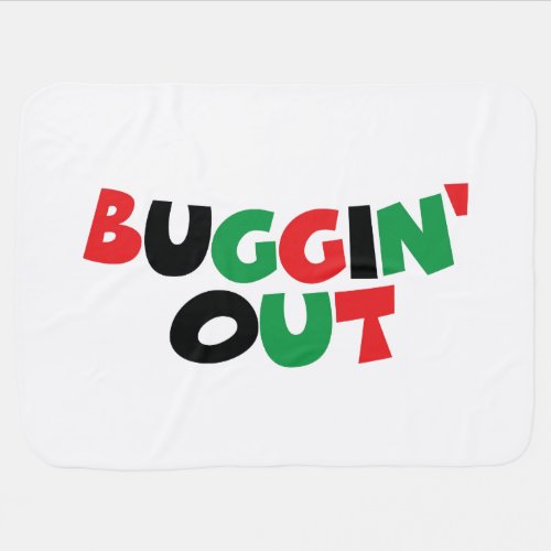 Buggin Out Receiving Blanket