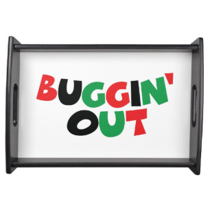 Buggin' Out Serving Tray