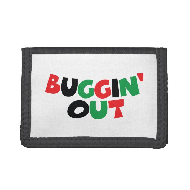 Buggin' Out Tri-fold Wallet (Front)