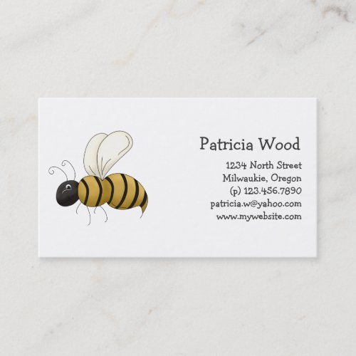 Buggin' You · Bee Business Cards