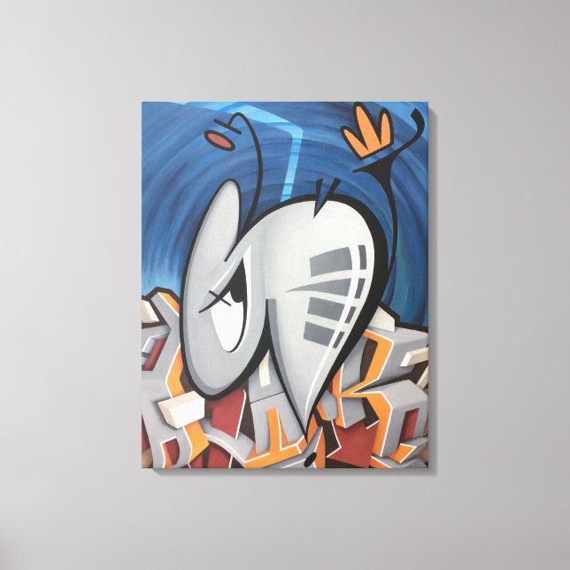 BUGGRATT FIRE HORNET 02.25.2018 CANVAS PRINT (Front)