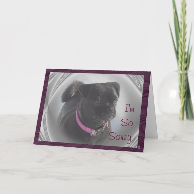 Buggs Dog Susie-customize any occasion Card (Front)