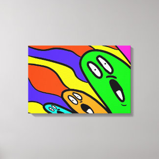 Buggy Colors Canvas Print