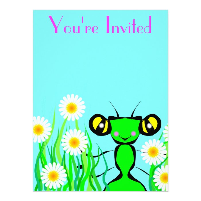 Buggy Doodle Invitation