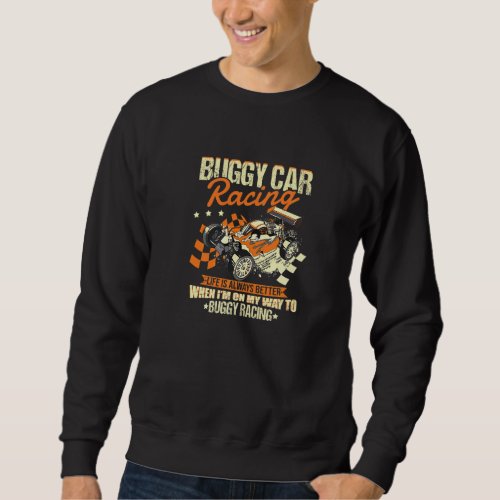 Buggy Rc Remote Control Car Racing Model Making Sweatshirt