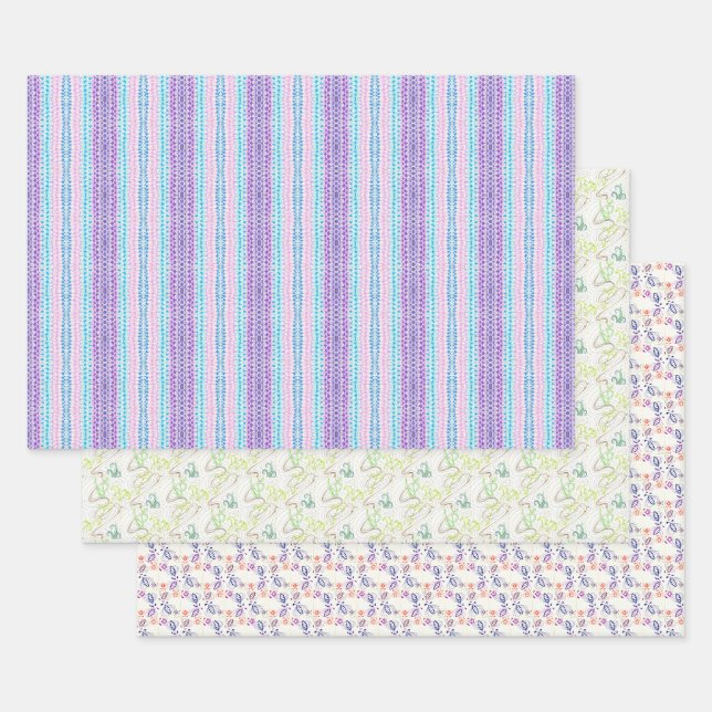 Buggy Wrapping Paper Sheets (Set)