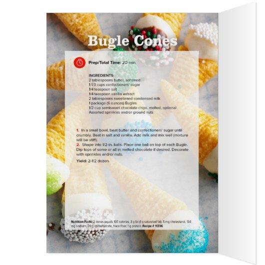 Bugle Cones (Inside (Left))