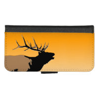 Bugling Bull Elk at Sunset Original Wildlife Art