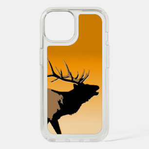 Bugling Bull Elk at Sunset Original Wildlife Art iPhone 15 Case