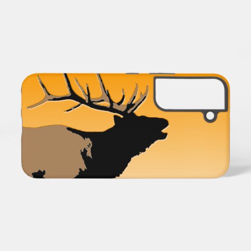 Bugling Elk at Sunset  _ Original Wildlife Art Samsung Galaxy S22 Case