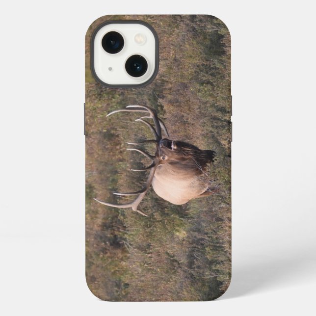 Bugling Elk Iphone Case (Back)
