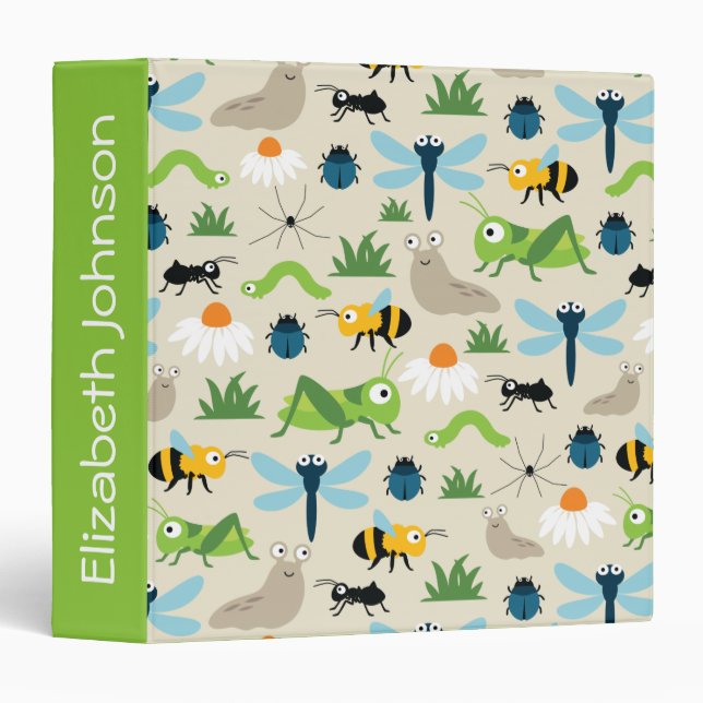 Bugs 3 Ring Binder (Front/Spine)