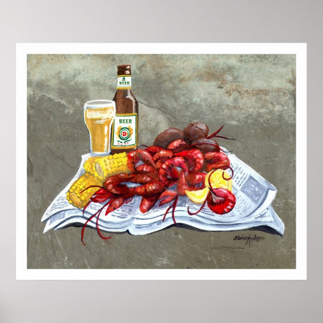 Bugs and Brew Print with Border (Front)