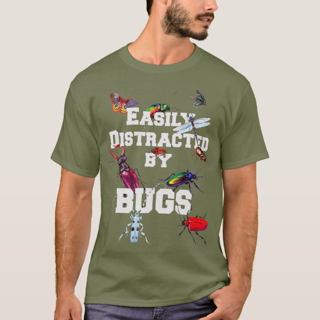 Bugs and Insect Shirt for Anyone who Loves Bugs (Front)