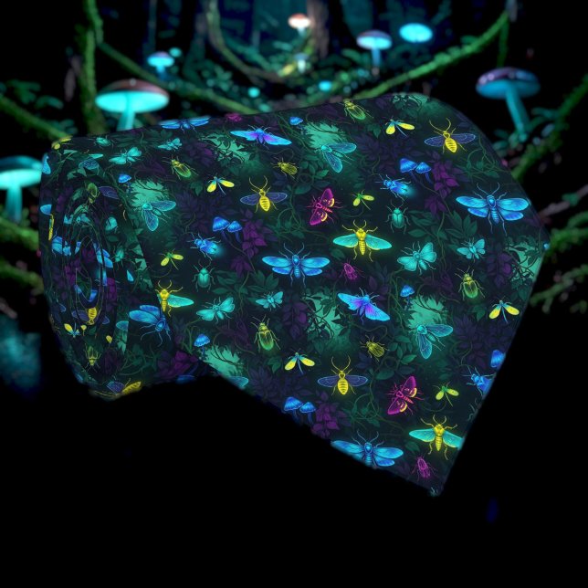 Bugs and Insects Pattern Custom Necktie (Creator Uploaded)