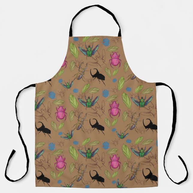 Bugs and Leaves Apron (Front)