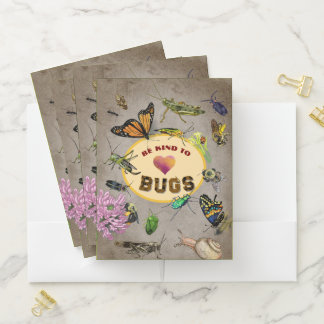 Bugs are Beautiful! Insects Pocket Folder