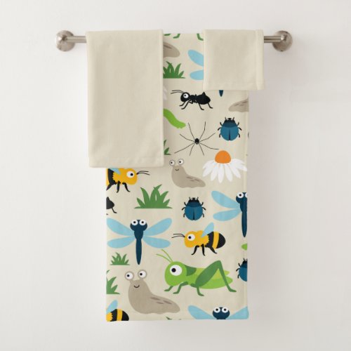 Bugs Bath Towel Set