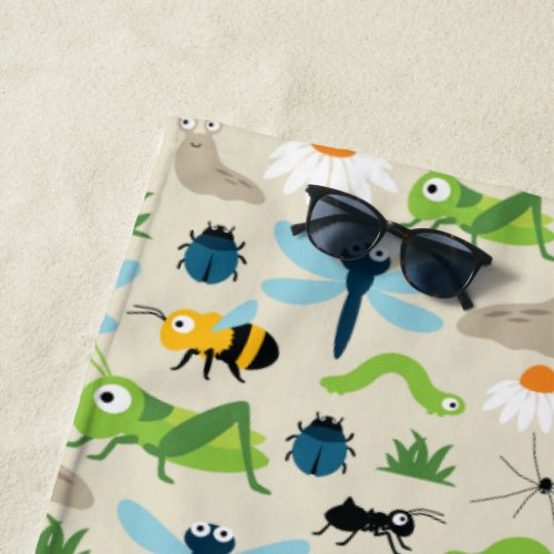 Bugs Beach Towel