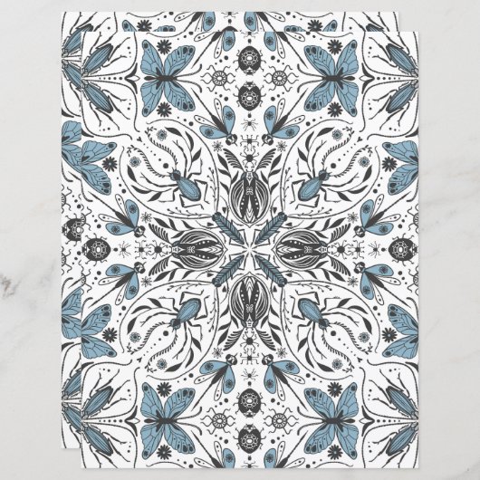 Bugs, black and blue (Front/Back)