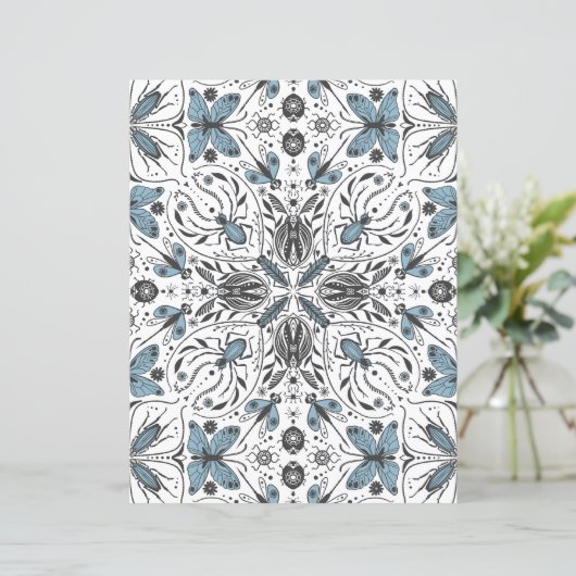 Bugs, black and blue (Standing Front)